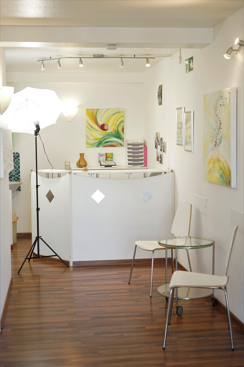 Empfangsbereich - Anmeldung